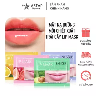 Mặt Nạ Dưỡng Môi Trái Cây Lip Mask Dưỡng Ẩm, Ngăn Ngừa Khô Và Nứt Nẻ Môi Giúp Đôi Môi Hồng Hào