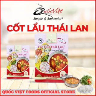 Gia Vị Nấu Cốt Lẩu Thái Cốt Quốc Việt 50g (DATE  2026)