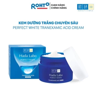 Kem Dưỡng Trắng Da Tối Ưu Hada Labo Perfect White Tranexamic Acid Cream 50g