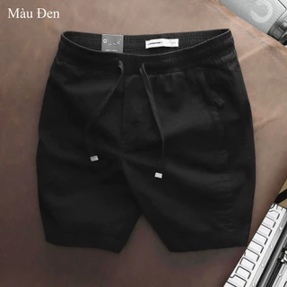 Quần ngố đũi Linen nam 5 màu siêu mát, Quần short nam cạp chun thoải mái vận động đi biển đi chơi