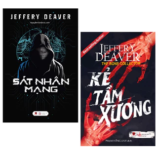 Combo Sách Sát Nhân Mạng + Kẻ Tầm Xương + Lẻ tùy chọn, Jeffery Deaver, Bìa mềm, Khổ 16x24x2 cm