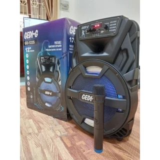 Loa Kéo Nhập Khẩu Loa Karaoke GEDI-G GD-1235 - Bass 30 Công suất 300w