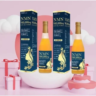 Combo 2 chai NMN Nước Uống Collagen NMN 160000 Trắng Da Chống Lão Xóa Tàn Nhang Hóa Mờ Nám Giảm Nếp Nhăn Chai 500ml