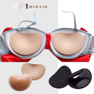 Miếng độn dán bikini 1 Cặp - Miếng Xốp Silicon Độn Ngực Sử Dụng Nhiều Lần [MinTin]