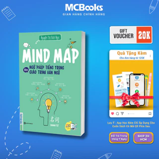 Sách - Mind map ngữ pháp tiếng Trung theo giáo trình hán ngữ - MCBooks