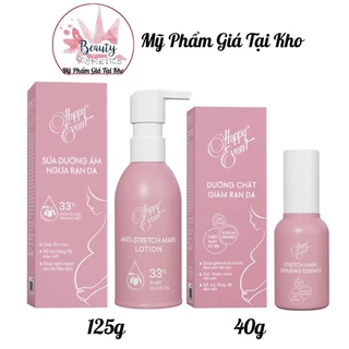 (NEW) Sữa Chống Rạn Da Happy Event Và Serum Giảm Sạm Da - Cấp Ẩm- Tăng Độ Đàn Hồi