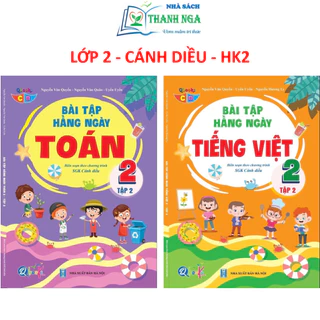 Sách - Bài Tập Hằng Ngày Toán và Tiếng Việt Lớp 2 - Cánh Diều - Tập 2