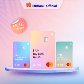 [Evoucher & Dịch vụ] Dịch vụ phát hành thẻ MB Hi Collection - Bộ sưu tập Hi Slay-dy Mastercard (Light Version)