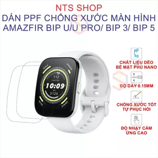 Bộ 2 tấm dán ppf màn hình Amazfit Bip U/ U Pro/bip 3/ bip 3 pro/ bip 5/ bip 5