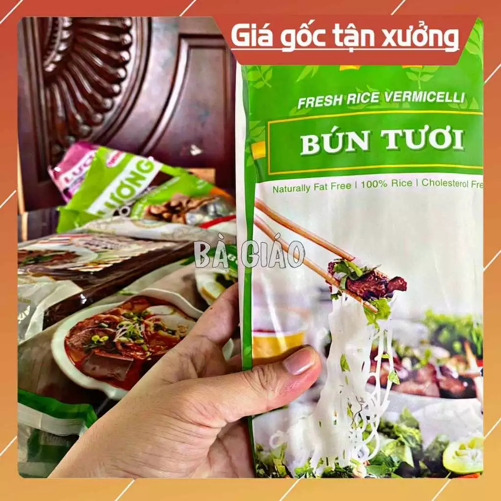 [Xuất khẩu] Bún Tươi Rico - 1 túi 300 gram