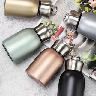 Bình Giữ Nhiệt Mini 300ml Chất Liệu Inox 304 Không Rỉ Có Quai Xách