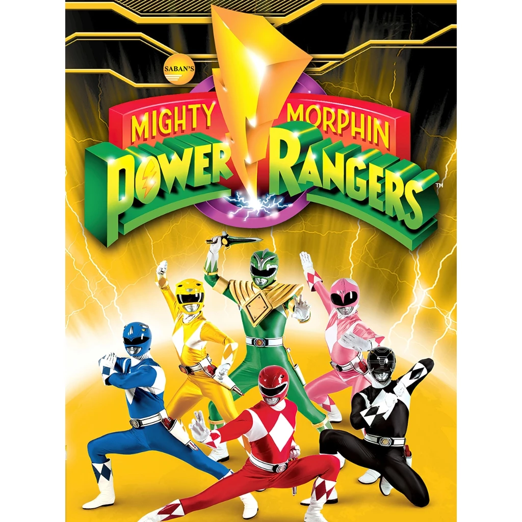 poster (áp phích) serrie siêu nhân (power ranger)