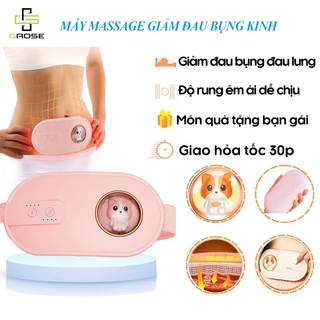 Máy Massage Bụng Kinh Chính Hãng Grose Giảm Đau Nhanh, Làm Ấm Bụng, Lưng, Tử Cung Cho Phụ Nữ Đến Kì