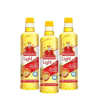 (Video có mã giảm 50%) Dầu ăn NEPTUNE LIGHT 1 LÍT