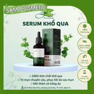 Serum Khổ Qua LIM , serum mướp đắng  ngăn ngừa mụn mờ thâm hiệu quả 5ml