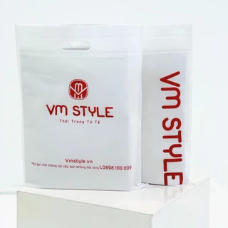 [QUÀ TẶNG KHÔNG BÁN] Túi xách không dệt VMSTYLE trắng chữ nhật đơn giản, tiện lợi - TXG00005
