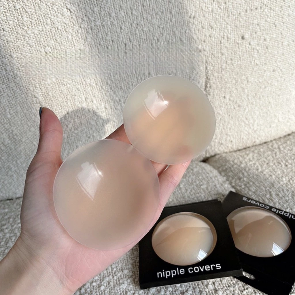 Miếng dán ngực tàng hình siêu mỏng silicon nhiệt tự thân tái sử dụng nhiều lần