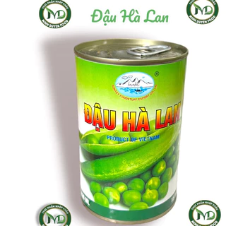 Đậu Hà Lan hầm chín đóng hộp làm salad, rang cơm