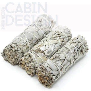 [cabin] Xô thơm trắng xông nhà white muge_thanh tẩy cơ bản 10cm