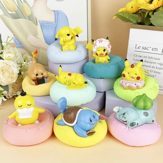 [ hỏa tốc hcm ][ Vũ Trí Ba ] Mô Hình Đồ Chơi Nhân Vật Pikachu Bulbasaur Charmander Squirtle Koduck Cute - Pokemon - 7cm