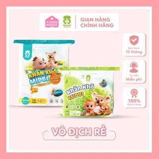 KHĂN VẢI KHÔ ĐA NĂNG DÀNH CHO MẸ VÀ BÉ MIPBI 600 / 900g SUKEM HOUSE