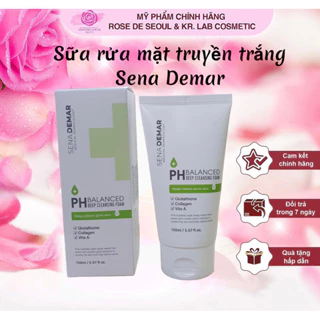 Sữa rửa mặt SenaDemar PH balanced deep cleansing foam hạn 2026 ( Sena Demar )