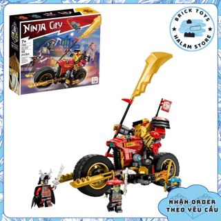 [Có sẵn] Mô hình lắp ráp Ninjago Evo 7200 71783 Mech Raider - Đồ chơi Ninja City Robot xe của Kai