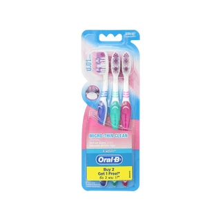 Bộ 3 bàn chải đánh răng Oral-B Micro siêu mềm