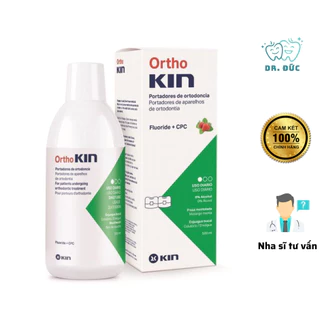 NƯỚC SÚC MIỆNG ORTHOKIN DÀNH CHO RĂNG NIỀNG, CHỈNH NHA - ORTHO KIN 500ML