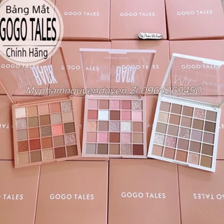 Bảng phấn mắt 25 màu GOGO TALES Crystal Color Charming Eyes 29.5g