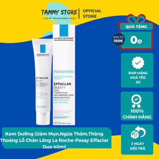 Kem Giảm Mụn La Roche-Posay Effaclar DOU+ giảm thâm, thông thoáng lỗ chân lông 40m (store)