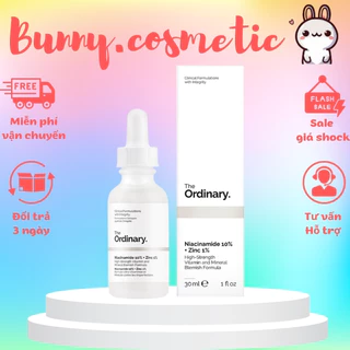 Serum The Ordinary Niacinamide 10% + Zinc 1% 30ml - Ngăn ngừa mụn, se khít lỗ chân lông