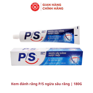 Kem đánh răng P/S ngừa sâu răng vượt trội thanh 100G và 180G