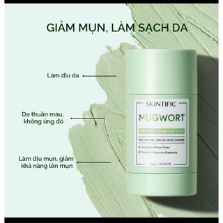 mặt nạ đất sét giảm mụn 40g