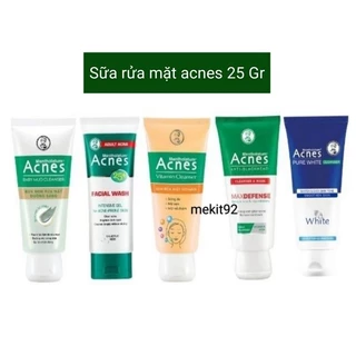 Sữa rửa mặt acnes ngăn ngừa mụn/ acnes vitamin sáng thâm mờ sẹo /acnes bùn non/ acnes 25+ / acnes dưỡng trắng da