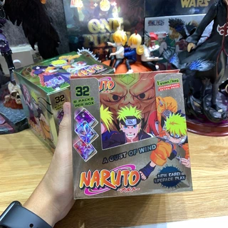 Hộp thẻ bài Naruto nhân phẩm 32 pack - thẻ sưu tầm - thẻ ngẫu nhiên - làm quà tặng - cực dễ thương