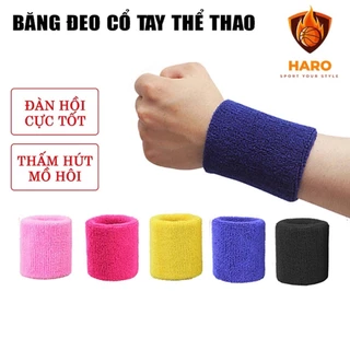 Băng Cổ Tay, Băng Tay Chặn Mồ Hôi Bảo Vệ Cổ Tay Chơi Thể Thao, Tập Gym, Tennis (1 Chiếc)