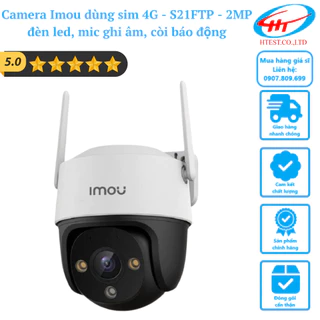 [S21FTP] Camera Imou dùng sim 4G - S21FTP - 2MP đèn led, mic ghi âm, còi báo động - Hàng chính hãng