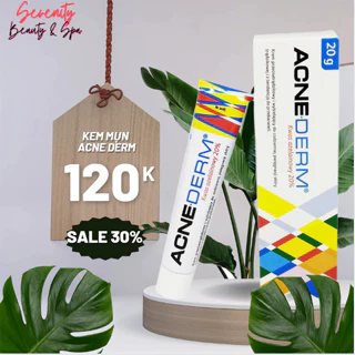 Kem giảm mụn Acnederm Azelaic Aicd 20% làm trắng sáng da, giảm mụn 20g!!!