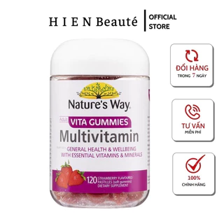 Kẹo Dẻo Bổ Sung Vitamin Tổng Hợp Nature's Way Vita Gummies Multivitamin 120v