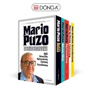 Sách - Tuyển Tập Mario Puzo ( Boxset Trọn Bộ 5 Quyển) - Đông A  - DAB