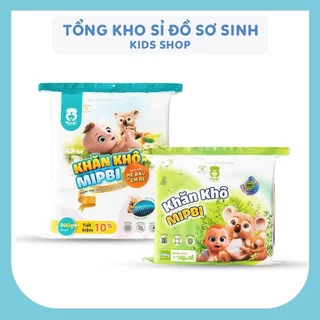 Khăn khô đa năng Mipbi cho mẹ và bé siêu thấm hút (600g,900g)