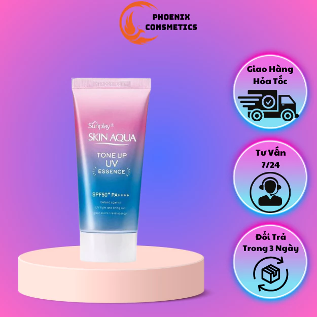 Kem chống nắng Sunplay Skin Aqua Tone Up UV Lavender SPF50+ PA+++