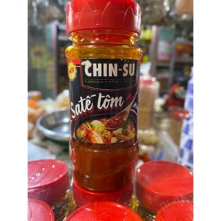 Sét 2 chai Satế tôm ớt sả tươi Chin-Su chai 90g