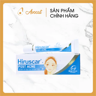 Gel chăm sóc sẹo mụn và mụn thâm Hiruscar Post Acne