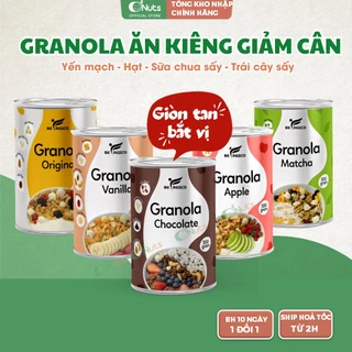 ( Full Vị) Ngũ Cốc Granola sữa Chua Giảm Cân Be Fresco 300g