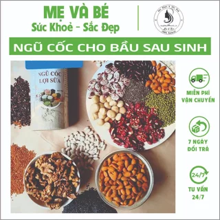 Ngũ cốc, Ngũ cốc dinh dưỡng, Ngũ cốc lợi sữa, Ngũ cốc dinh dưỡng cho bầu và sau sinh 20 loại hạt