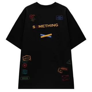 Áo Thun Phông Nữ Nam Local Brand Form Rộng Unisex Something Tee