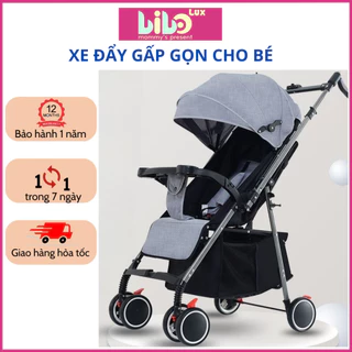 XE ĐẨY GẤP GỌN 2 CHIỀU CHO BÉ [Bảo hành 12 tháng bản mới 2022]