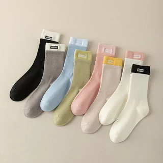 Vớ Tất Chữ SISEME cổ cao Unisex phong cách thể thao, trẻ trung và năng động.